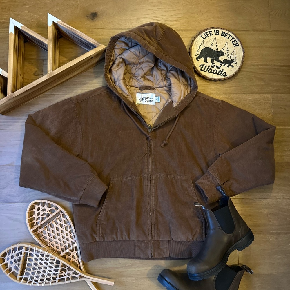 Alpine Design Chocolate Utility Jacket - image 1